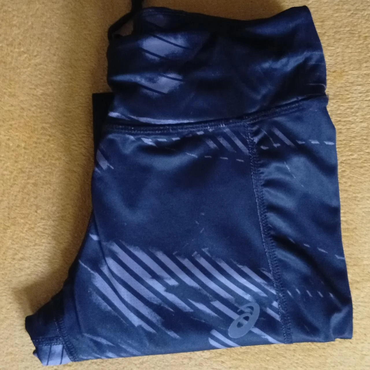 đ¤ Legging de sport Asics noir et gris poche zippĂŠe - Taille S